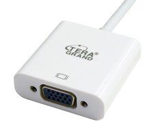 Tera Grand - Premium Mini DisplayPort to HDMI Adapter Cable with Audio Support - for Apple MacBook, MacBook Pro... N16