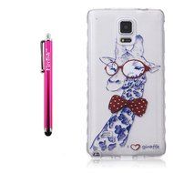 Note 4 Case, Firefish Durable Soft TPU Back Case [Soft-Flex] Drop Protection Scratch-Resistant Cover Skin Protective... N355