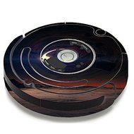 Skin Decal Vinyl Wrap For IRobot Roomba 650 655 Vacuum / Black Hole Scene