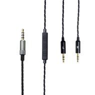 EEEKit 2.5mm to 3.5mm Replacement Stereo Audio Cable Cord Wired Remote w/Microphone Talk For Sol Republic Master... N5