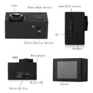 Anbero 14MP Waterproof Action Video Camera Full HD Wifi 1080P 170 Degree Wide Angle Lens with 2-Inch LCD Display N4