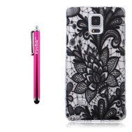 Note 4 Case, Firefish Durable Soft TPU Back Case [Soft-Flex] Drop Protection Scratch-Resistant Cover Skin Protective... N387