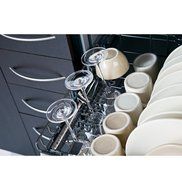 GE 24" White Built-In Dishwasher with Front Controls N5