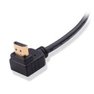 Cable Matters High Speed HDMI Cable with One 90 Degree Elbow 15 Feet - 3D and 4K Resolution Ready N11