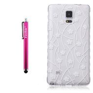 Note 4 Case, Firefish Durable Soft TPU Back Case [Soft-Flex] Drop Protection Scratch-Resistant Cover Skin Protective... N409