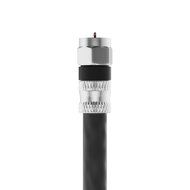 RG-6 | 25 Ft | Black | 2 Pack | UL CL2 Certified Cable Quad Shielded Coaxial Cable For Satellite TV &amp; High Speed... N22