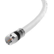 RG-6 | 25 Ft | Black | 2 Pack | UL CL2 Certified Cable Quad Shielded Coaxial Cable For Satellite TV &amp; High Speed... N25