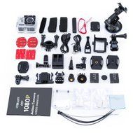 ActionSavvy 007 1080P HD Action Camera 50m/164feet Waterproof 2 Inch Screen HDMI Output Diving Helmet Camera Surfing... N2