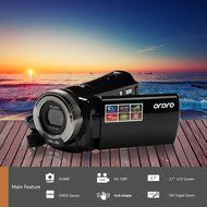 Ordro High Definition Video Camcorders HD 1280x720P 16x Digital Zoom 16.0 Mega Pixels DV-108 (Red)