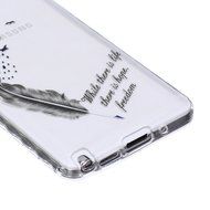 Note 4 Case, Firefish Durable Soft TPU Back Case [Soft-Flex] Drop Protection Scratch-Resistant Cover Skin Protective... N444