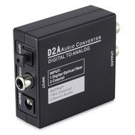 DAC Digital to Analog Converter, Proster Digital to Analogue Stereo Audio Converter with RCA L/R + 3.5mm Headphone... N2