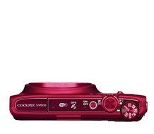 Nikon COOLPIX S9500 digital camera optical zoom 22 times the Wi-Fi-enabled Red Velvet S9500RD N2