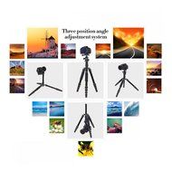 Q666 Portable Professional Tripod&amp;Ball Head Compact Travel for Canon DSLR Camera