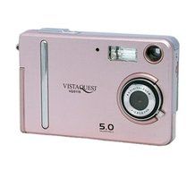VistaQuest VQ5115P 5 Megapixel Digital Camera (Pink)