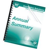 FELLOWES 52089 Crystals Transparent PVC Binding Cover, Letter, 100pk consumer electronics