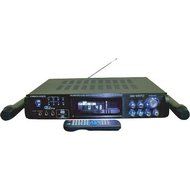 GLi RCX8000 5000-Watt Amplifier with 2 Wireless Microphones