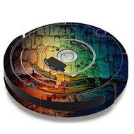 Skin Decal Vinyl Wrap For IRobot Roomba 650 655 Vacuum / Multicolor Rock