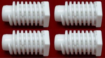 (4PACK) 49621 Dryer Leveling Foot For Whirlpool