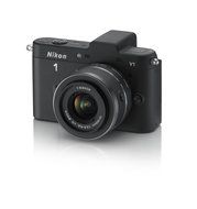 Nikon 1 V1 10.1 MP HD Digital Camera System with 10mm and 10-30mm VR 1 NIKKOR Lenses (Black)