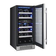 Avallon 23 Bottle 15" Dual Zone Built-In Wine Cooler - Right Hinge N2