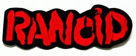 Rancid Music Band Logo Ii Embroidered Sew Iron on Patches Great Gift for Dad Mom Man Woman