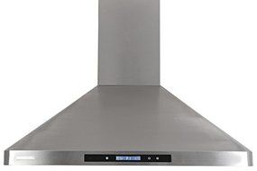 XtremeAir PX02-W36 Wall Mount Range Hood with 900 CFM Baffle Filters with Grease Drain Tunnel, 36" N5