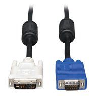 Tripp Lite DVI to VGA Monitor Cable, High Resolution cable with RGB Coax (DVI-A M to HD15 M) 10-ft.(P556-010) N2