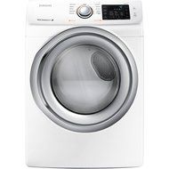 Samsung DV42H5200GW 7.5 Cu. Ft. Front-Load Gas Steam Dryer with Sensor Dry, White