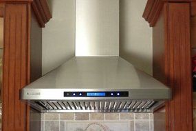XtremeAir PX02-W36 Wall Mount Range Hood with 900 CFM Baffle Filters with Grease Drain Tunnel, 36" N7