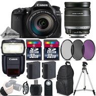Canon EOS 80D DSLR Camera + Canon 18-200mm IS Lens + Canon Speedlite 430EX III RT + 64GB Storage + Backup Battery...