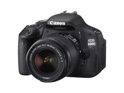 Canon EOS 600D (European EOS Rebel T3i) 18 MP CMOS Digital SLR Camera and DIGIC 4 Imaging with EF-S 18-55mm f/... N4