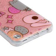 Badalink iPod Touch 5 Case Soft TPU Shockproof Easy Grip Rubber Bumper Frame + PC Back Shell with Color-fading... N60