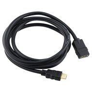 Cmple - HDMI Extension Cable Male-Female (Gold Plated Connectors) - 1.5ft