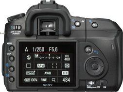 Sony Alpha A200K 10.2MP Digital SLR Camera Kit with Super SteadyShot Image Stabilization with 18-70mm f/3.5-5.6... N10