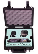 Camera Vault Black Dual GoPro Case for GoPro Hero Session, GoPro Hero 4, Hero 3 and all previous GoPro Hero Models