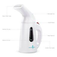 SteamGenie Handheld Steamer &ndash; Best Portable Fast-Heating Fabric Steamer For Clothes &amp; Garments - Great For Home... N3