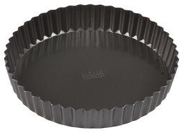 Winco FQP-8 8&quot; Non-stick Carbon Steel Quiche Pan