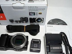 SONY Digital SLR Camera &fnof; NEX-5N Body Black NEX-5N / B - International Version (No Warranty)