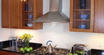Faber SYNT36SS300 36" Synthesis Seamless Canopy Range Hood, Stainless Steel N5