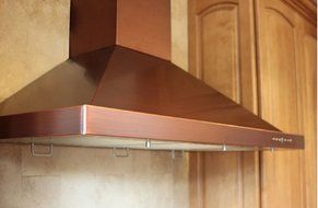 Z Line 8KBC-42 760 CFM Wall Mount Range Hood with Copper Finish, 42" N3