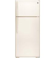 Ge GIDDS-632157 Energy Star 17.5 cu. ft. Top Freezer Refrigerator, Bisque, Reversible Door Swing N2