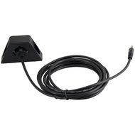 2M 3.5mm male to 3.5mm Female Car Truck Dashboard Waterproof Flush Mount 3.5mm 1/8" AUX Audio Jack Extension Cable... N6