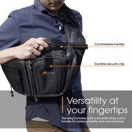 Large Camera Bag, rooCASE DSLR Camera Shoulder Case Bag N19