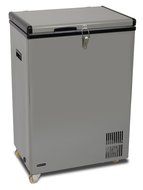 Whynter FM-951GW 95 quart Portable Wheeled Freezer with Door Alert and 12V Option, Gray N8