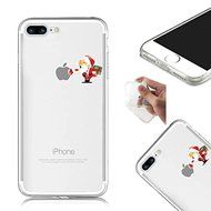 TYoung Case for iPhone 5C Cover [Santa Claus] Pattern Soft TPU Flexible Silicone Case Transparent Clear Crystal... N25
