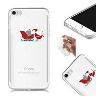 TYoung Case for iPhone 5C Cover [Santa Claus] Pattern Soft TPU Flexible Silicone Case Transparent Clear Crystal... N26