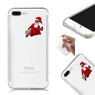 TYoung Case for iPhone 5C Cover [Santa Claus] Pattern Soft TPU Flexible Silicone Case Transparent Clear Crystal... N29