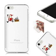 TYoung Case for iPhone 5C Cover [Santa Claus] Pattern Soft TPU Flexible Silicone Case Transparent Clear Crystal... N34