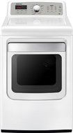 Samsung DV5471AGW 7.4 Cu. Ft White With Steam Cycle Gas Dryer