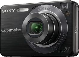 Sony Cybershot DSCW130/P 8.1MP Digital Camera with 4x Optical Zoom with Super Steady Shot (Pink) N5